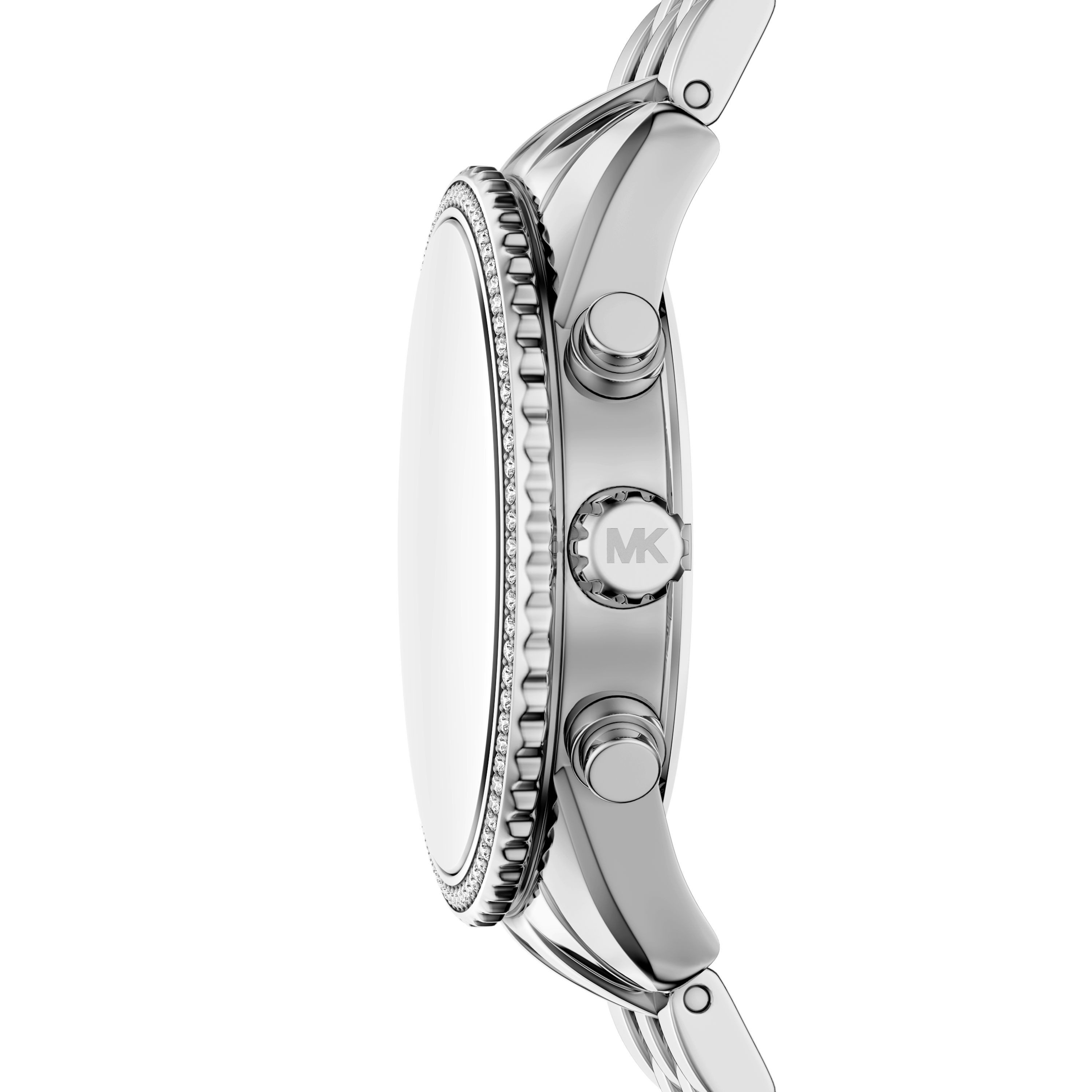 MICHAEL KORS Chronograph BRYANT MK7583, Quarzuhr, Armbanduhr, Damenuhr, Edelstahlarmband, analog, Tag