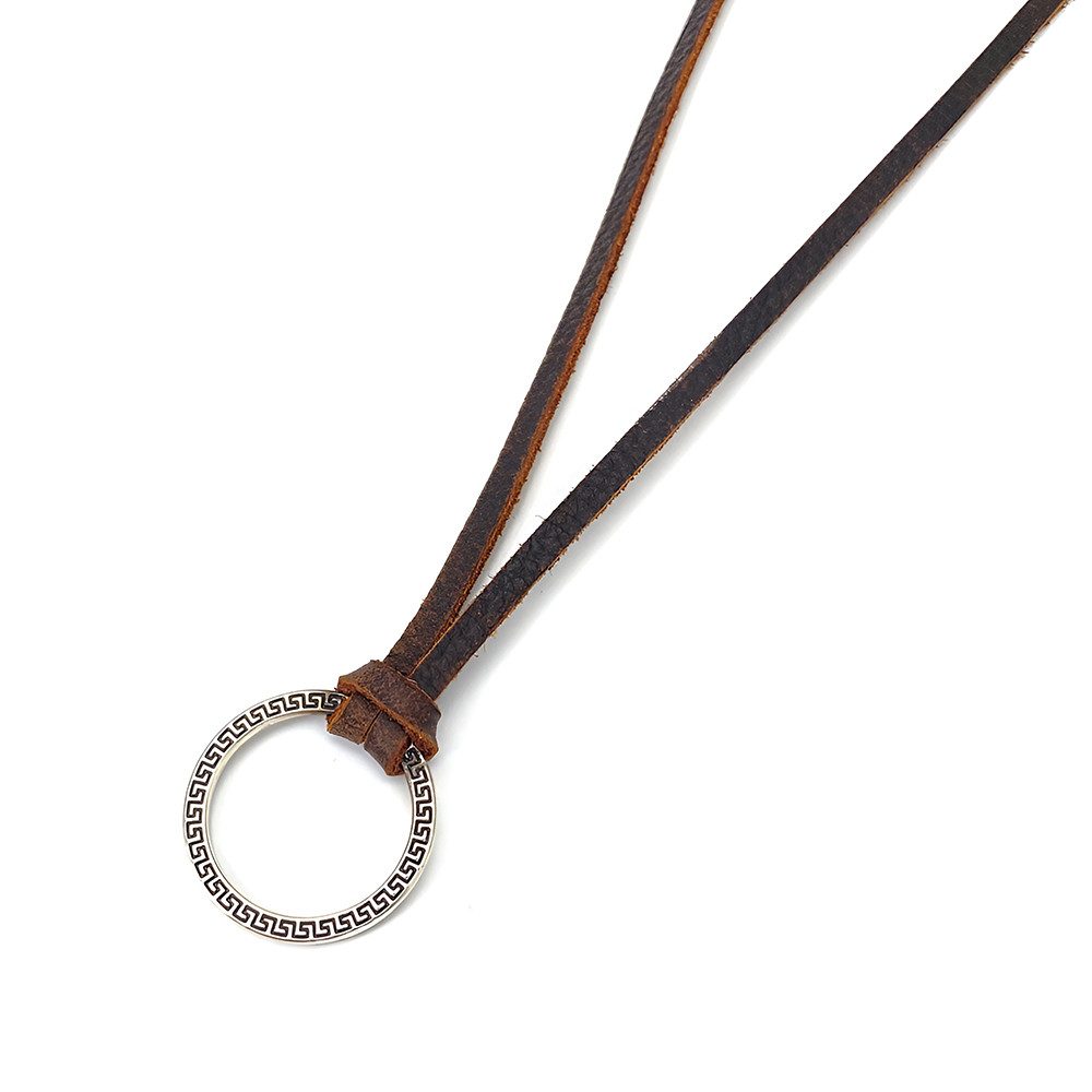 PACIEA Brillenkette Verstellbare Aus Leder Hängende