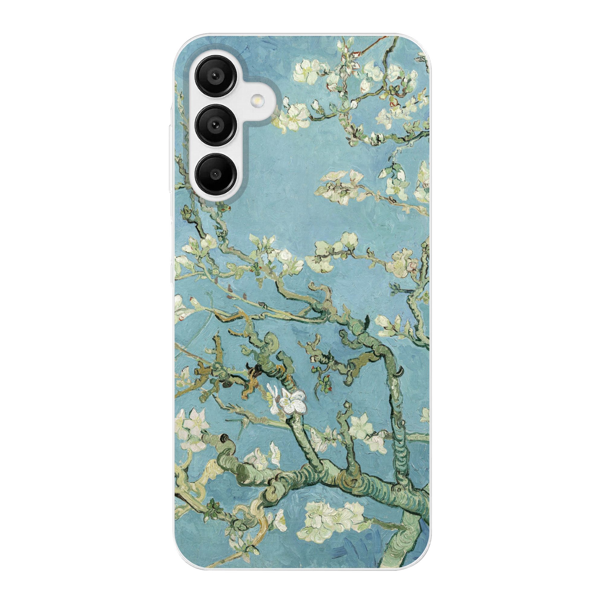 MuchoWow Handyhülle für Samsung Galaxy A15 Mandelblüte - Van Gogh - Kunst, Smartphone-Bumper, Print, Handy Schutzhülle Dünn