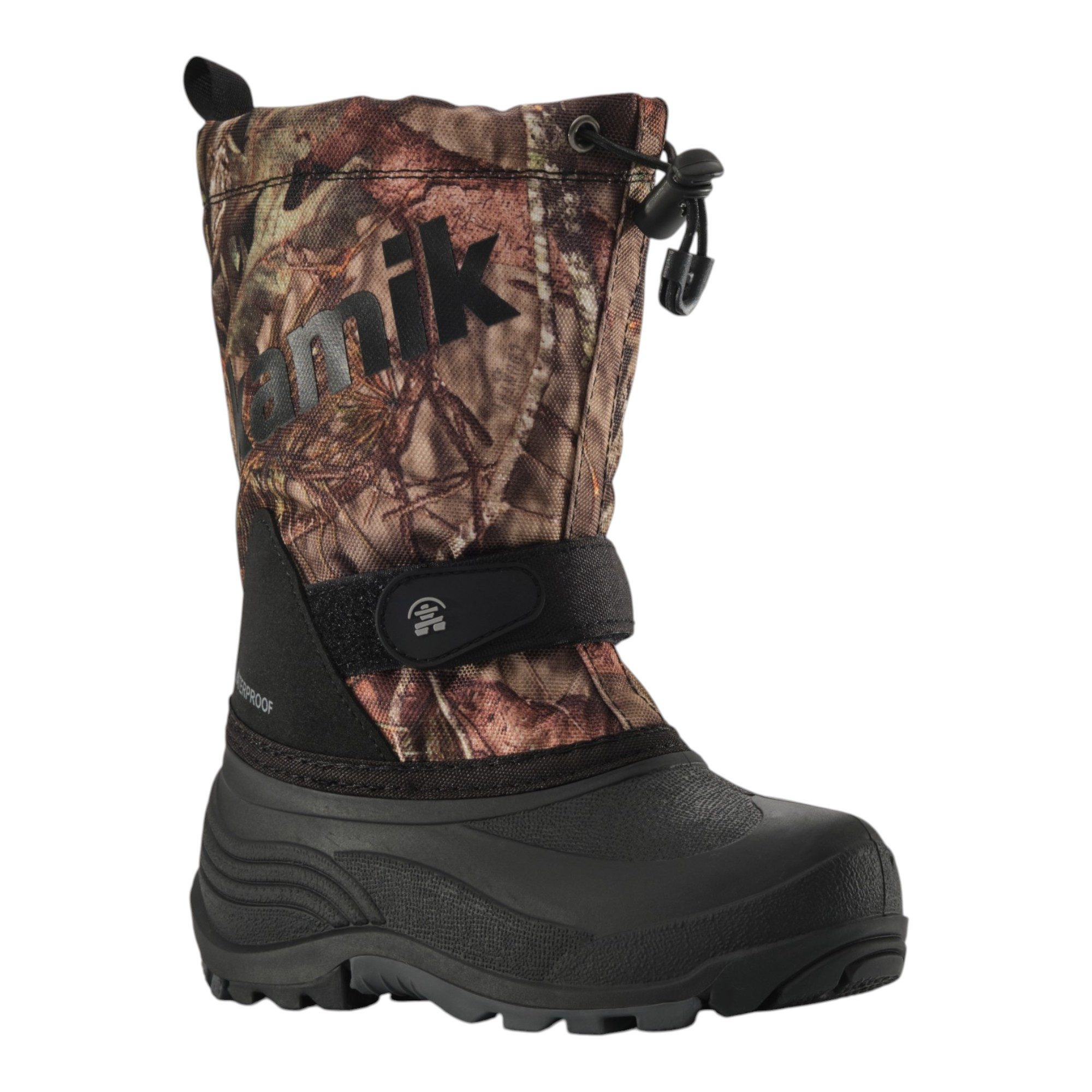 Kamik Waterbug 5G (wasserdicht) Mossy Oak braun Kinder Winterstiefel