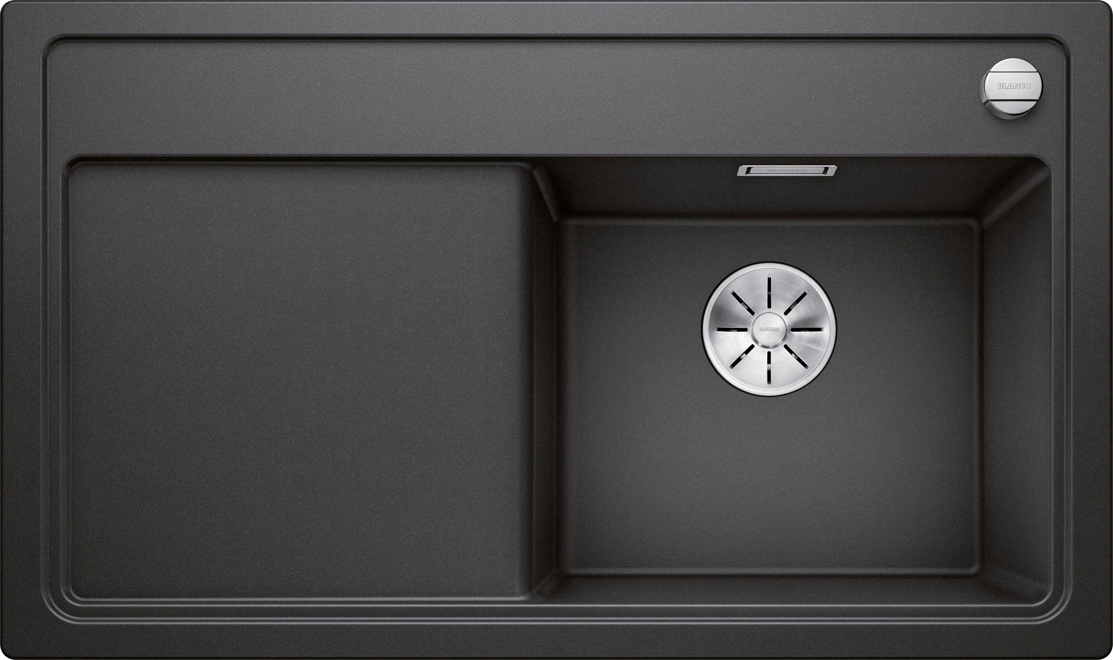 Blanco Küchenspüle ZENAR 45 S, rechteckig, 86/51 cm, (Set), Mit Ablauffernbedienung