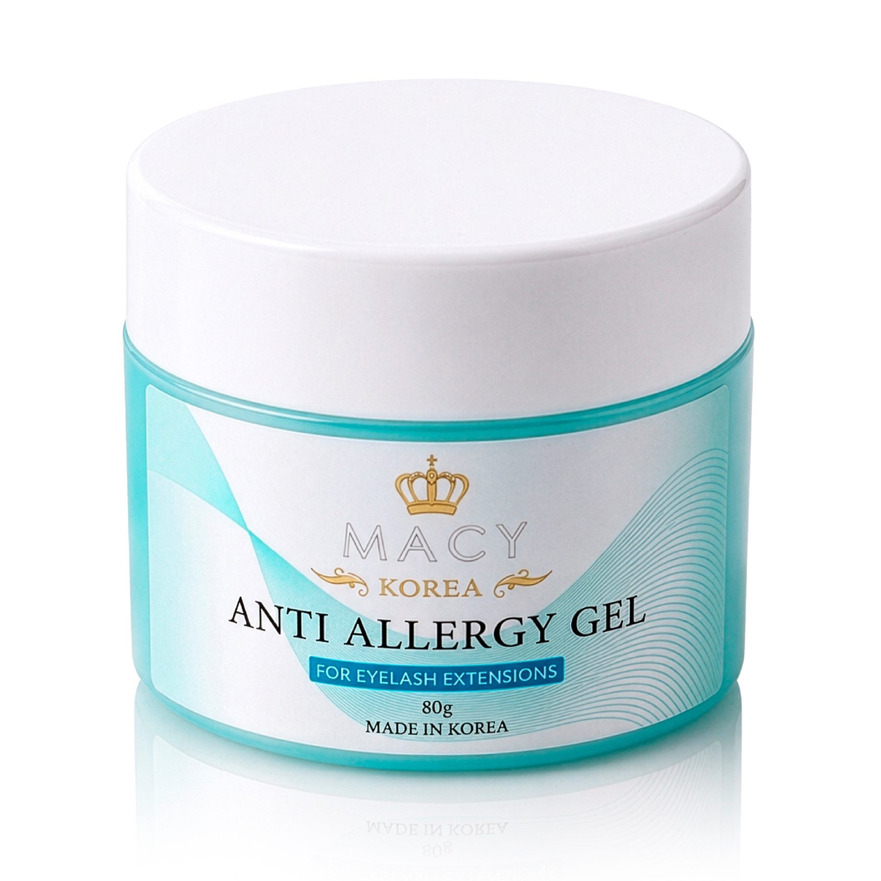 Macy Einzelwimpern Anti Allergy Gel für Wimpernverlängerung 80g, 1 tlg., Wimpernverlängerung, Wimpernstylisten, Macy