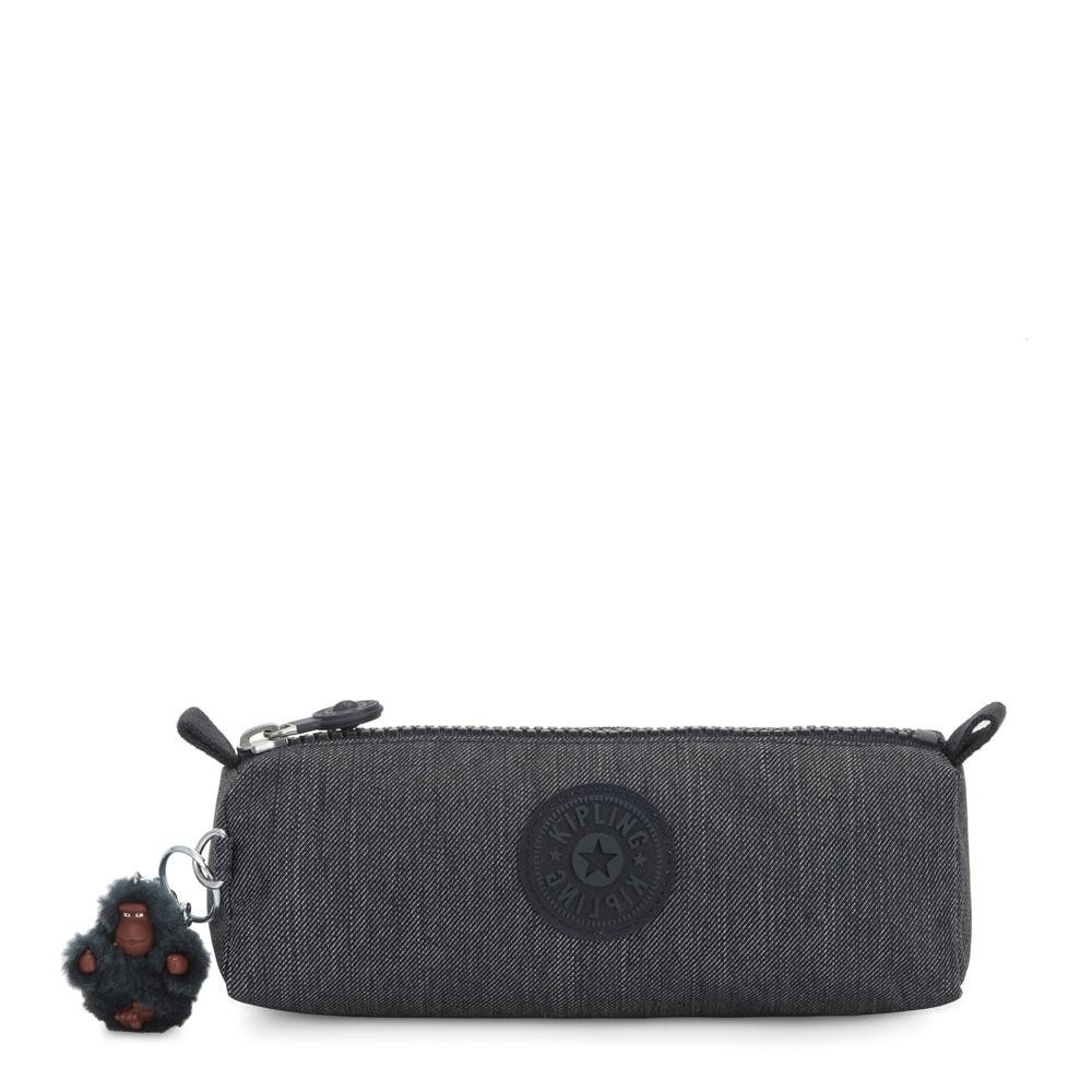 KIPLING Federmäppchen FREEDOM, Stifteetui & Kosmetiktasche aus Nylon, Marine Navy (blau)