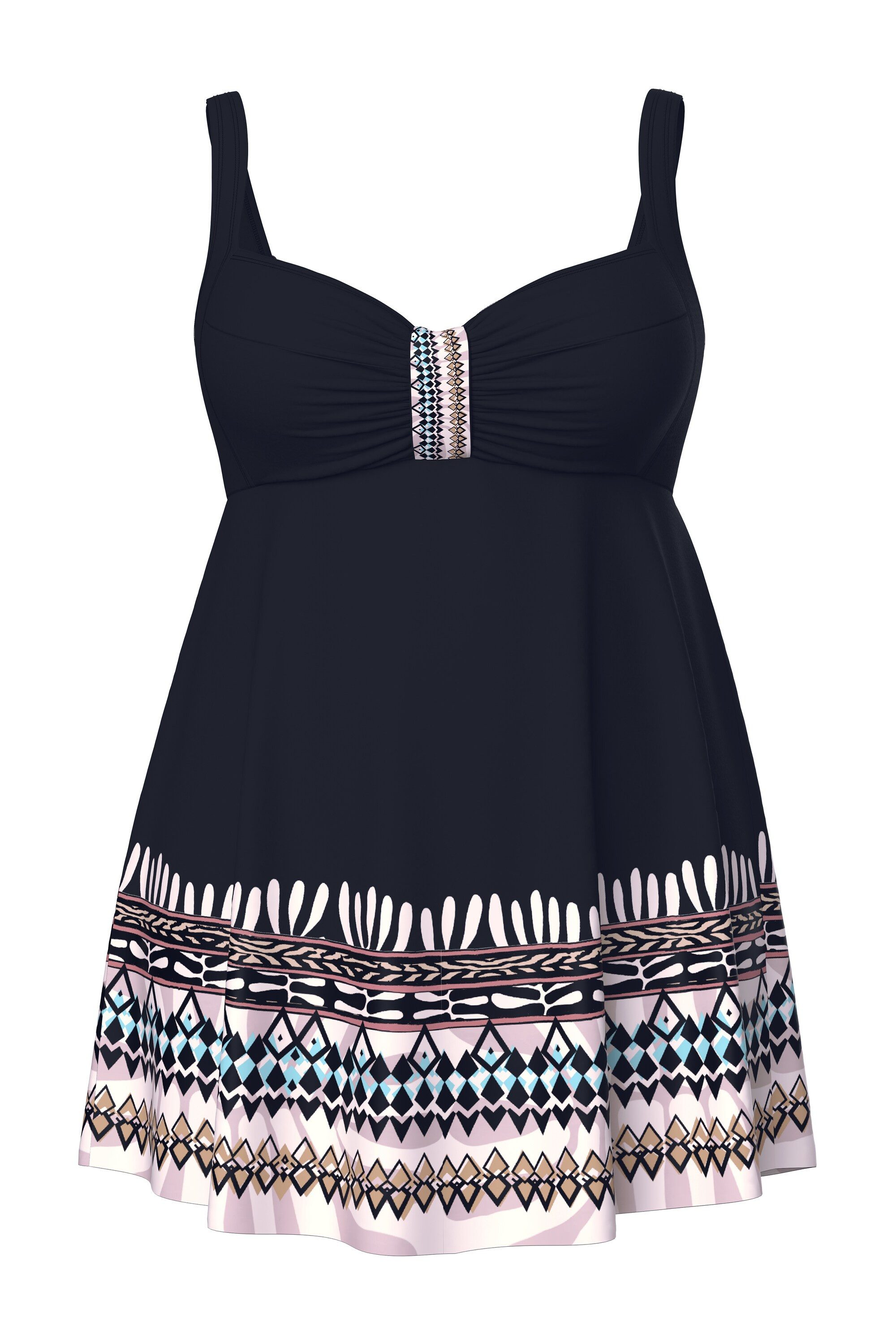 Ulla Popken Badekleid Badekleid Safariborte Softcups günstig online kaufen