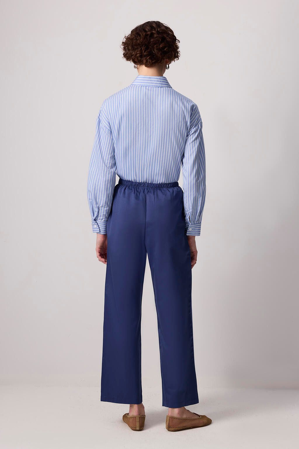 touche prive 5-Pocket-Jeans HOSE MIT ELASTISCHEM BUND UND WEITEM BEIN
