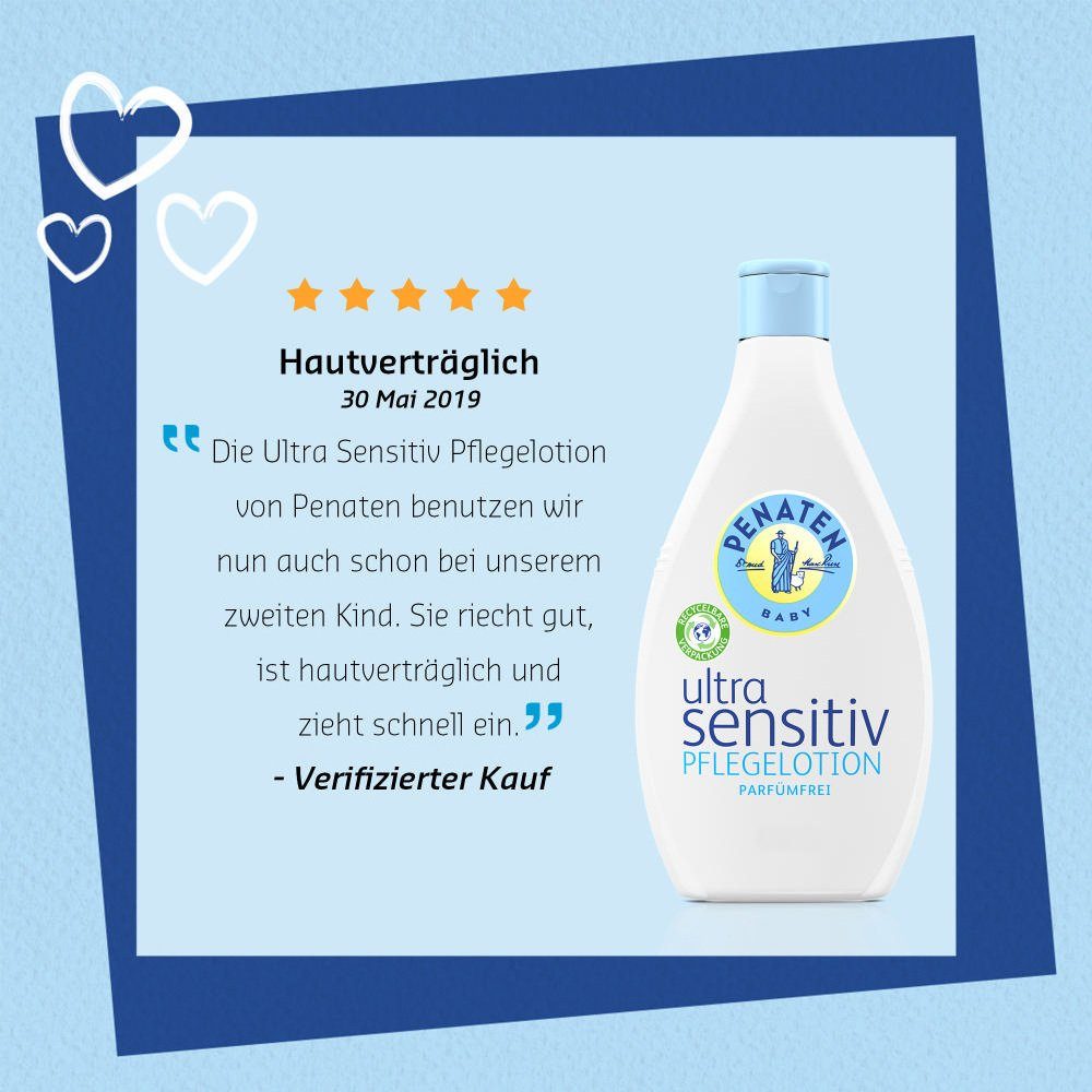 Ultra (6x PENATEN Pflegelotion Bodylotion 6er-Pack Sensitiv 400ml)