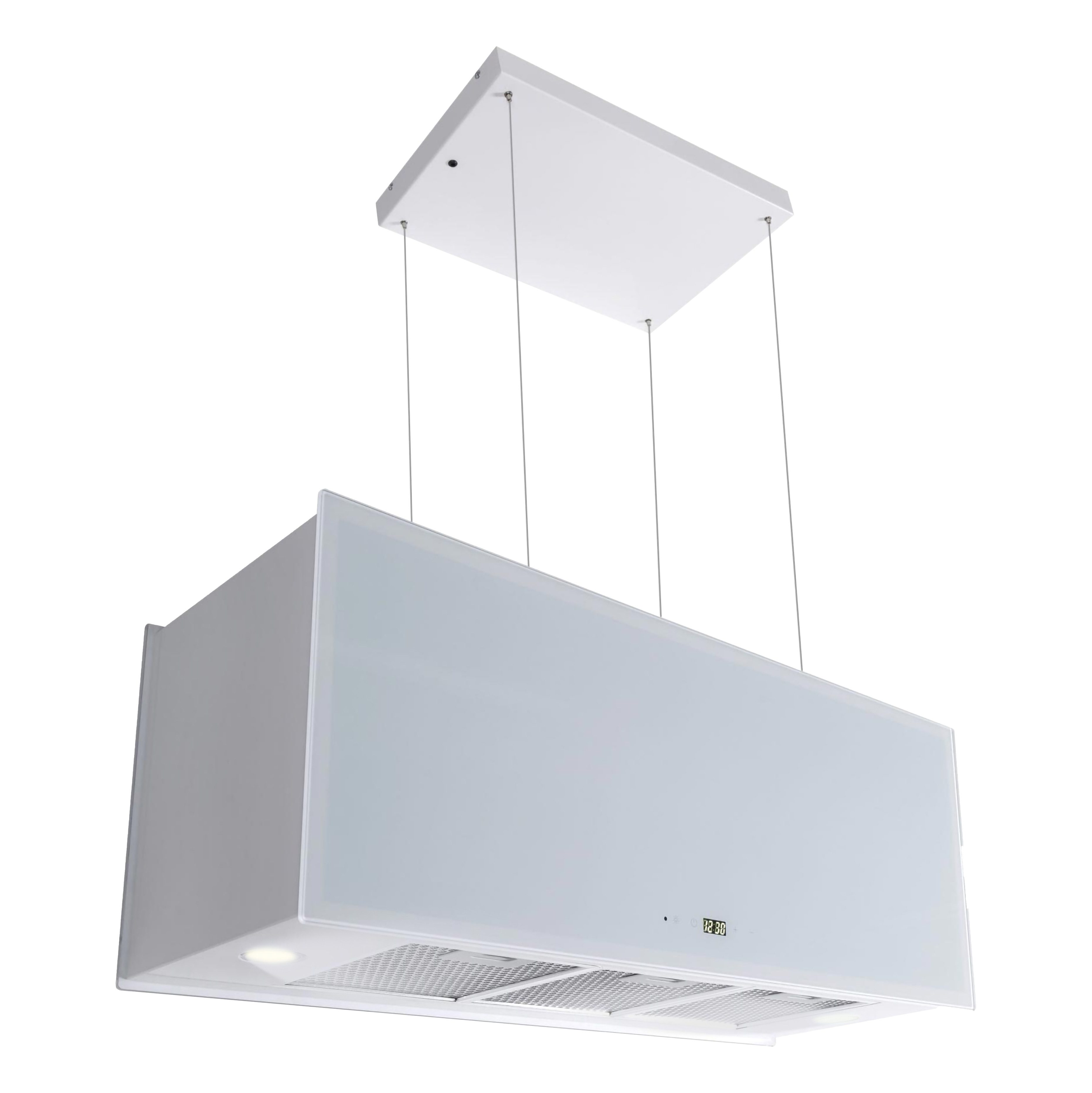 Inselhaube GCH I 333 90 WH PRIME N, Dunstabzugshaube 90cm, Deckenhaube, 1000m³/h