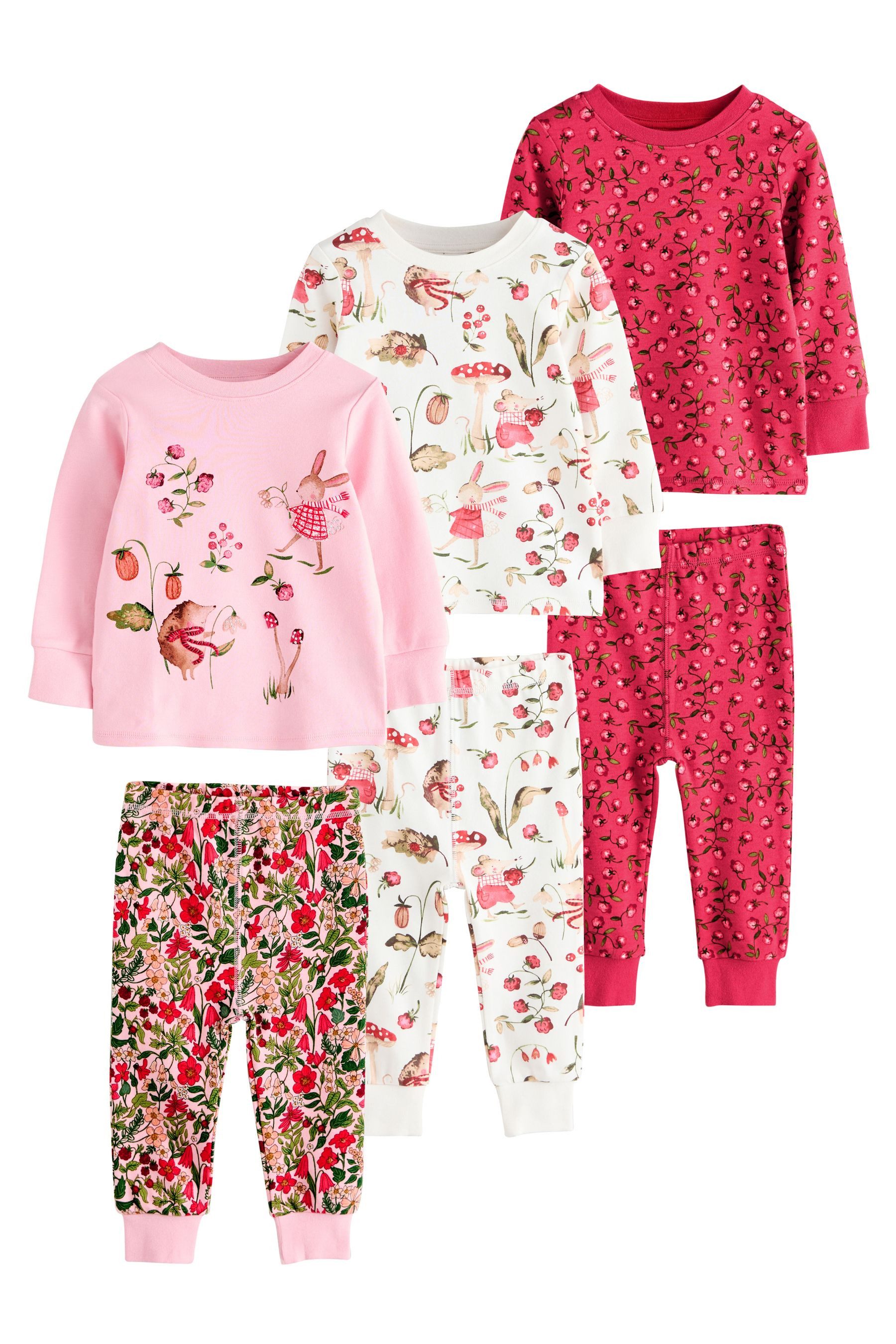 Next Pyjama 3er-Pack Snuggle Schlafanzüge (6 günstig online kaufen