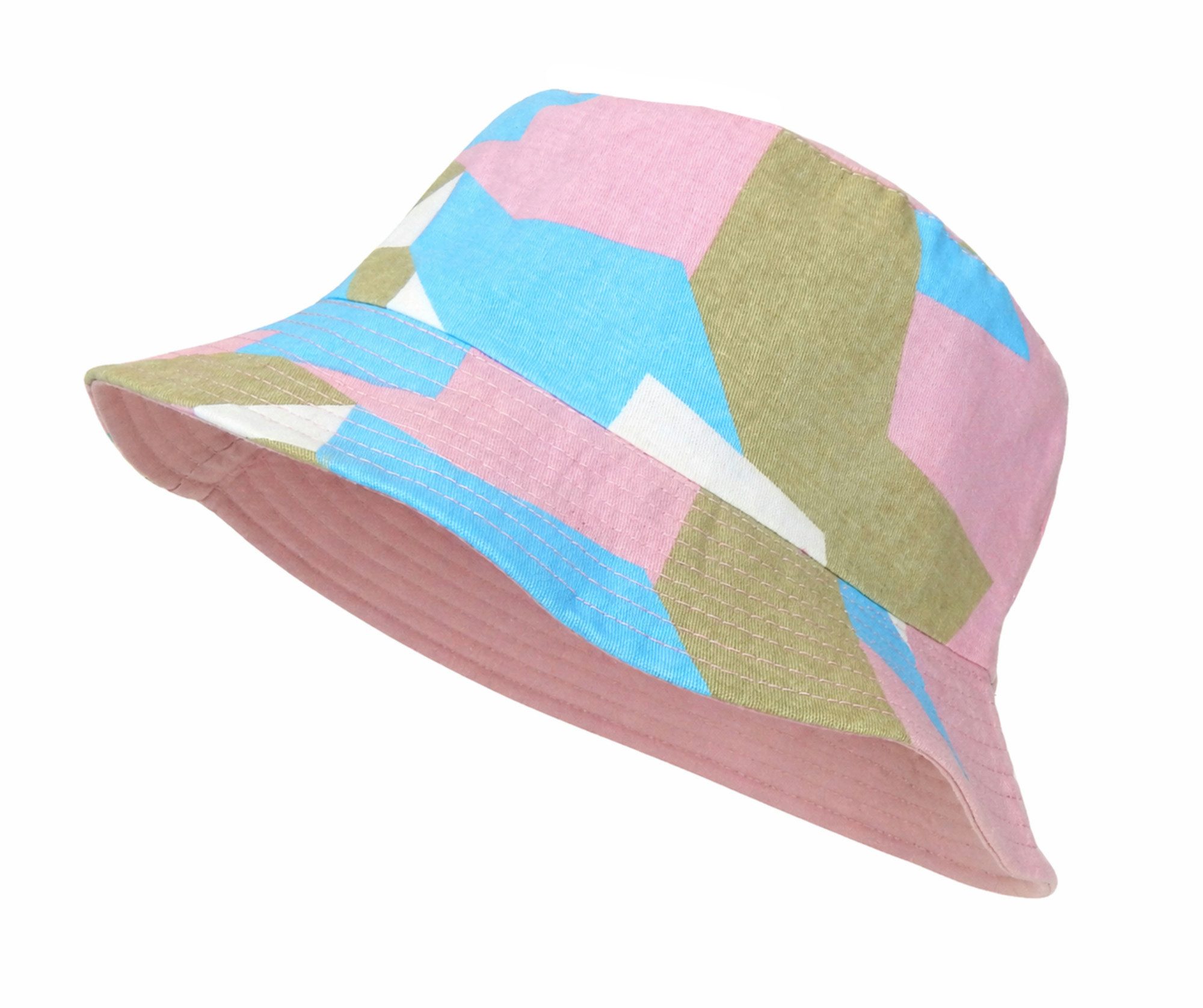 Ella Jonte Sonnenhut Bucket Hat - Trendiger Wendehut mit Grafikmuster & Sonnenschutz