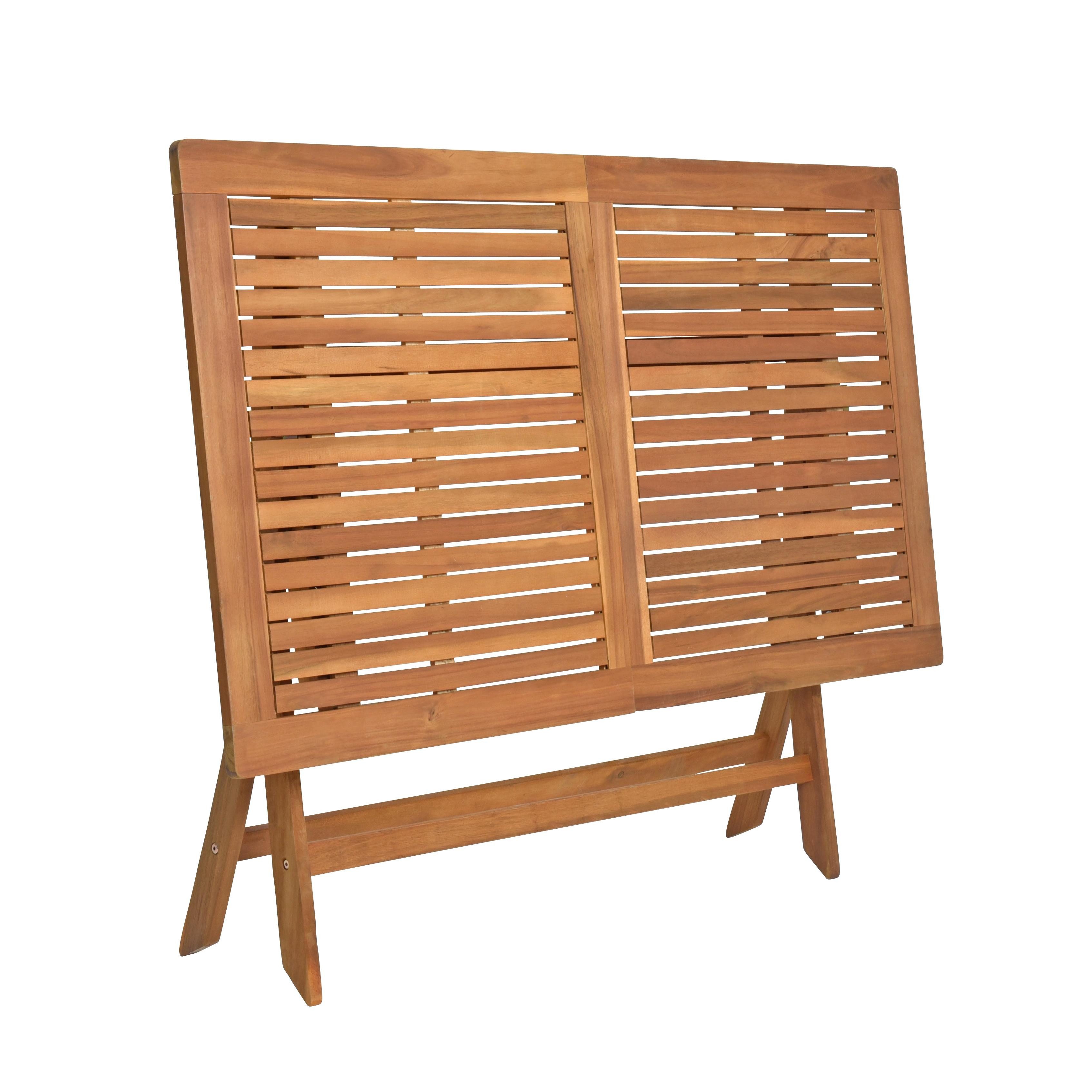 ESTEXO Gartentisch Holztisch Tisch Balkontisch Akazie Holz Esstisch Gartenm günstig online kaufen