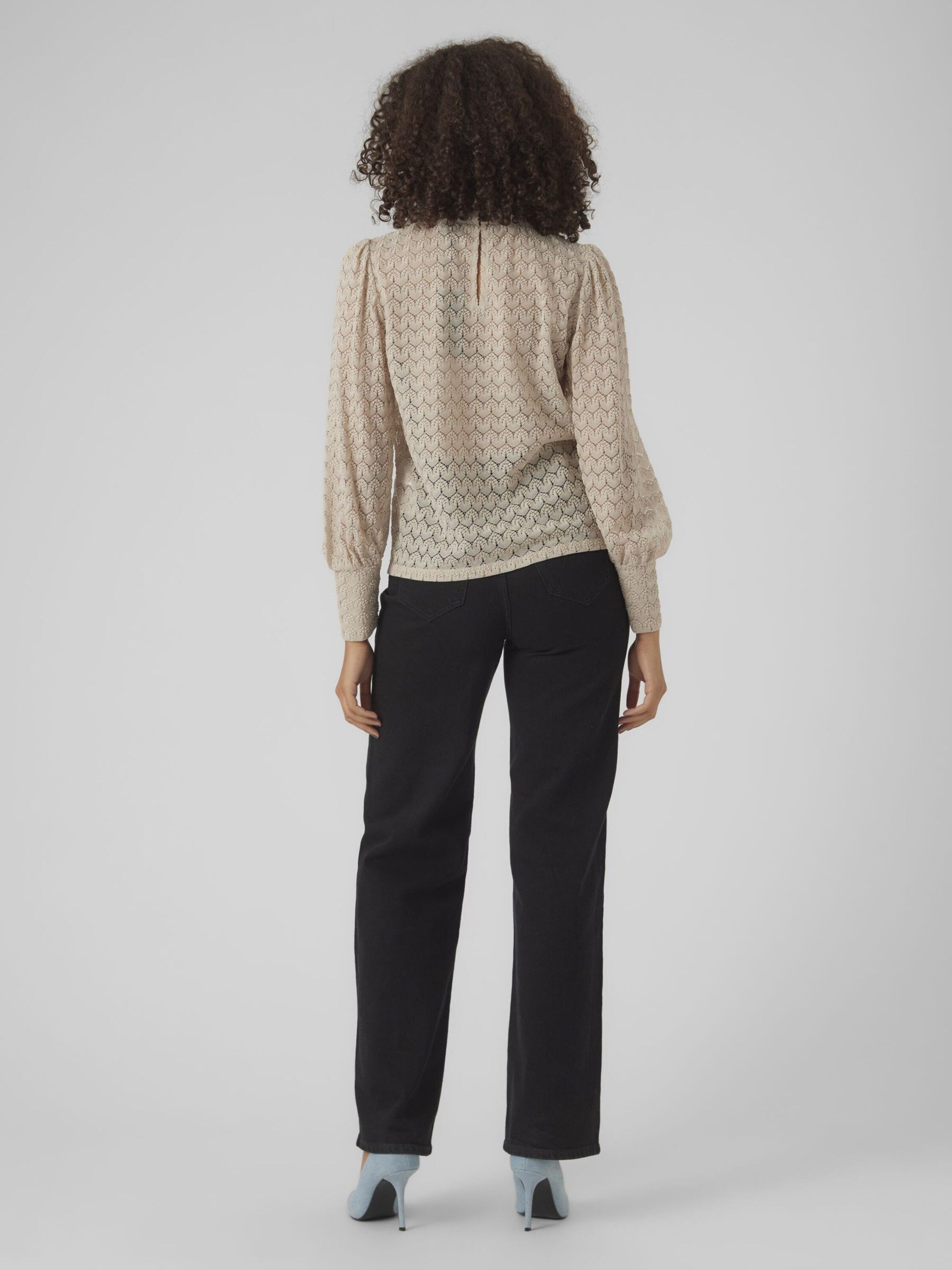 Vero Moda Langarmbluse Becca (1-tlg) Cut-Outs günstig online kaufen