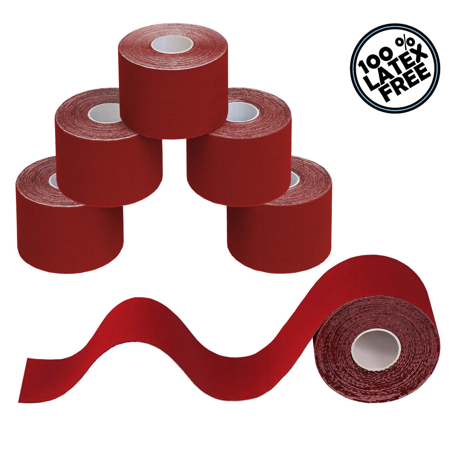 BB Sport Kinesiologie-Tape BB Sport 6 x Kinesiologie Tape 5 cm x 5 m in verschiedenen Farben