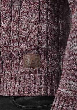 !Solid Strickpullover SDPhilemon Strickpulli mit Zopfstrickmuster