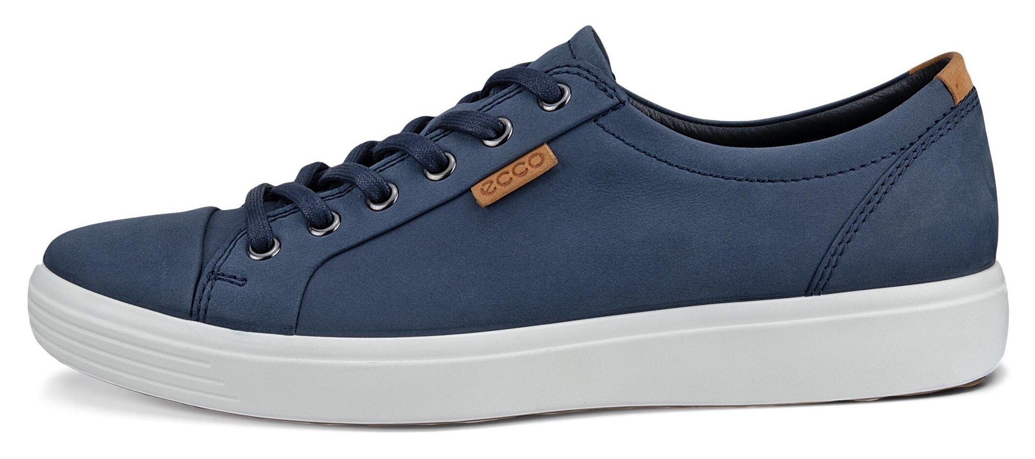 Ecco ECCO Soft 7M Sneaker, Freizeitschuh, Halbschuh, Schnürschuh mit Ecco Markenlabel