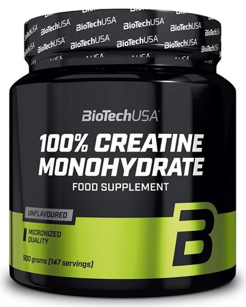 Biotech USA BioTechUSA Creatine Monohydrate 500g Dose Pulver, 500.0 g