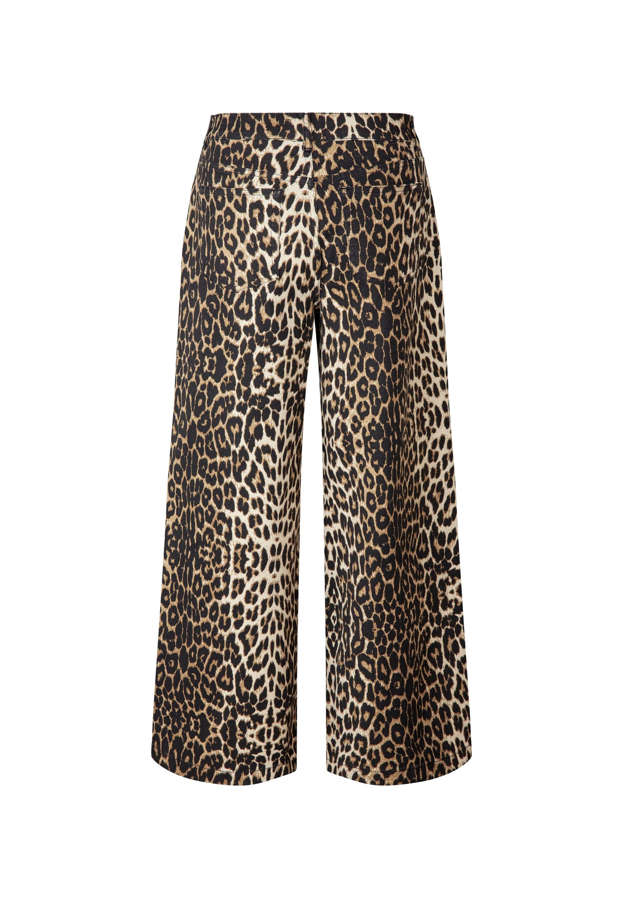 Masai Loose-fit-Jeans MaPassang Leopardenmuster, schmeichelhafter Schnitt