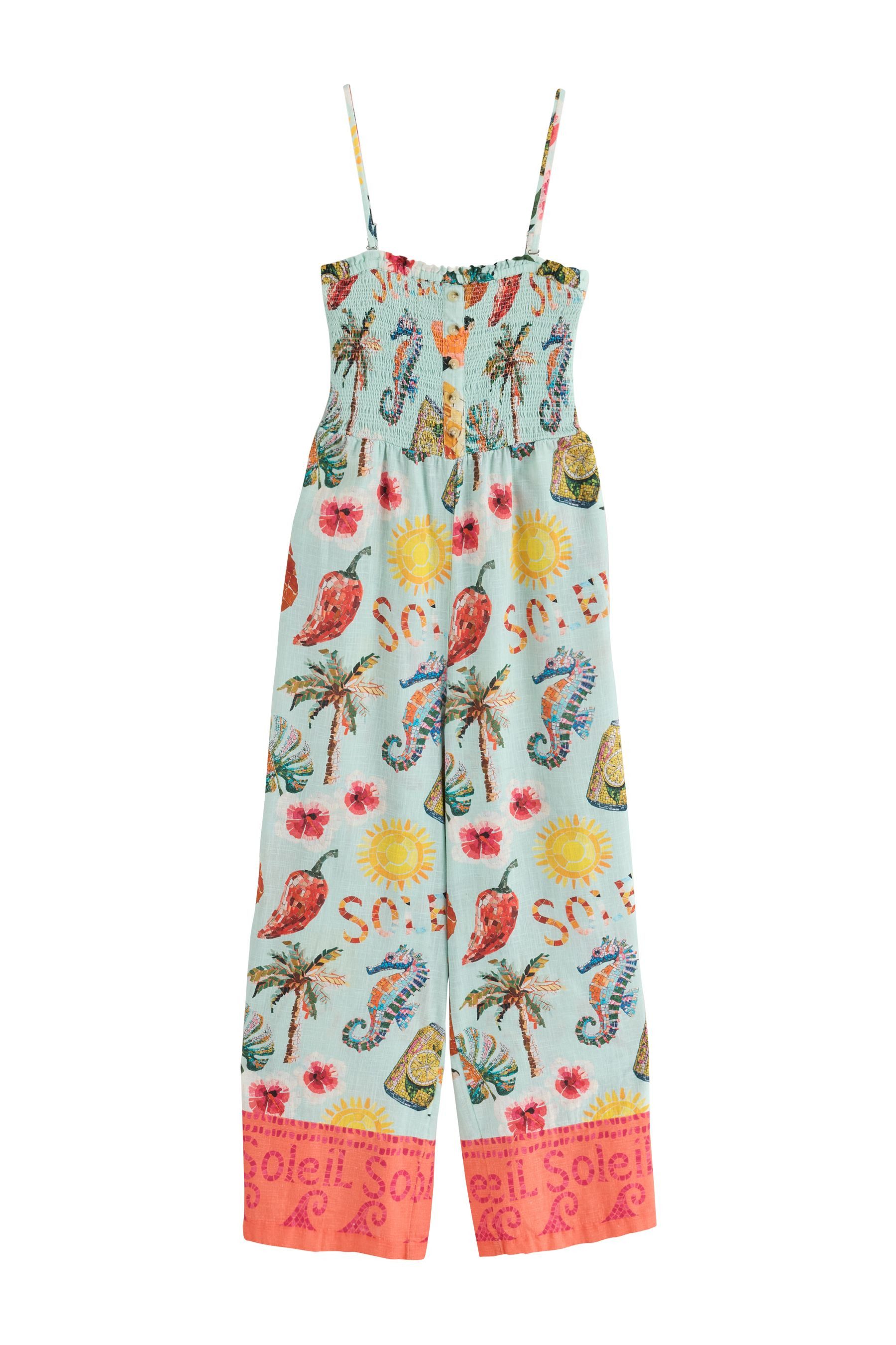 Next Jumpsuit Bandeau-Jumpsuit mit weitem Bein (1-tlg)