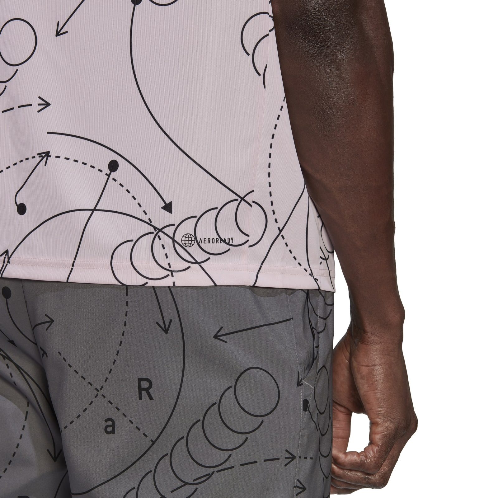 adidas Performance Poloshirt Club Graphic pink günstig online kaufen