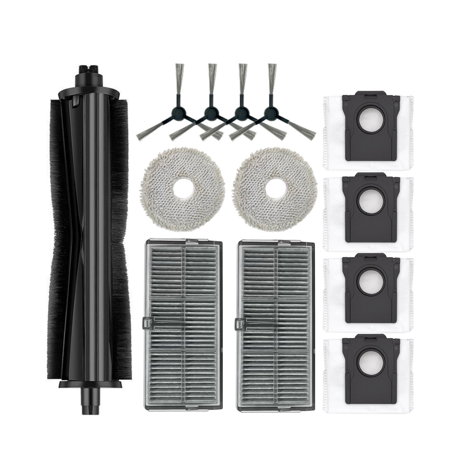 Saugroboter Zubehör-Set für Dreame L10s Pro Ultra Heat/X30 Ultra mit TriCut Bürste