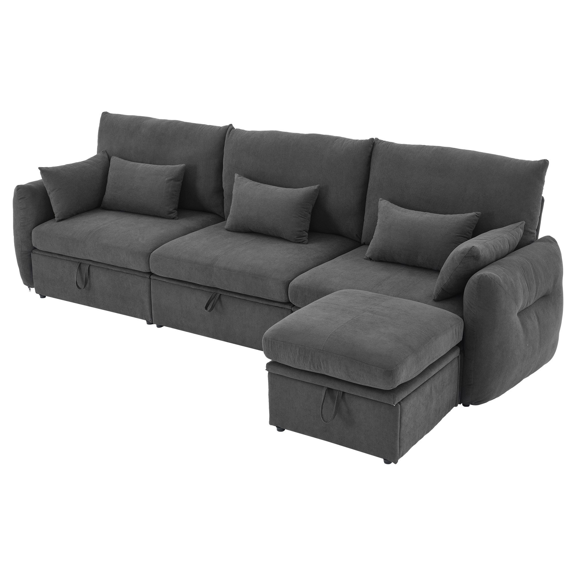 HAUSS SPOLE Ecksofa Sektionssofa mit Stauraum, günstig online kaufen