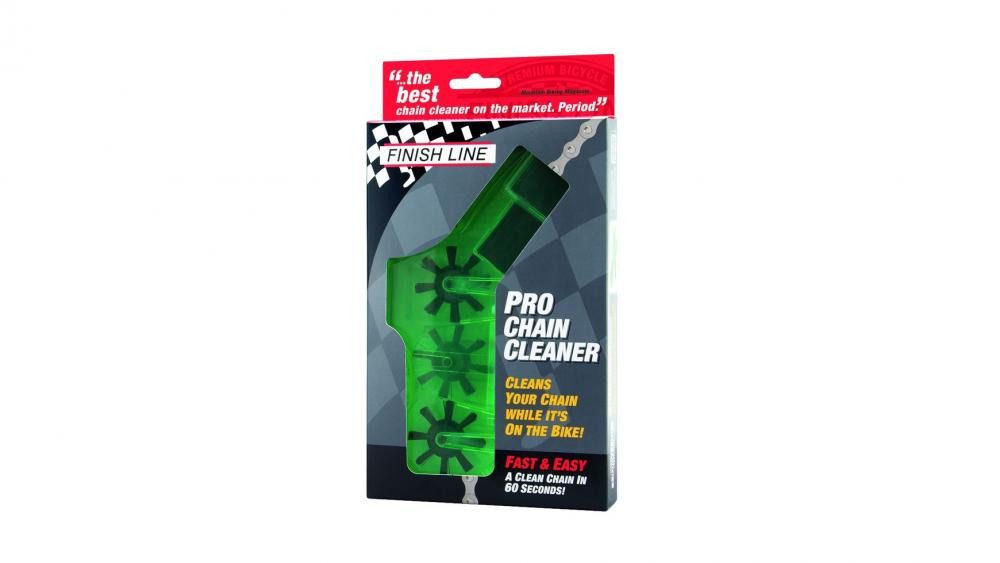 Finish Line Finish Line Pro Chain Cleaner Kettenreinigungsgerät - 3-Bürsten Design Zweiradreiniger