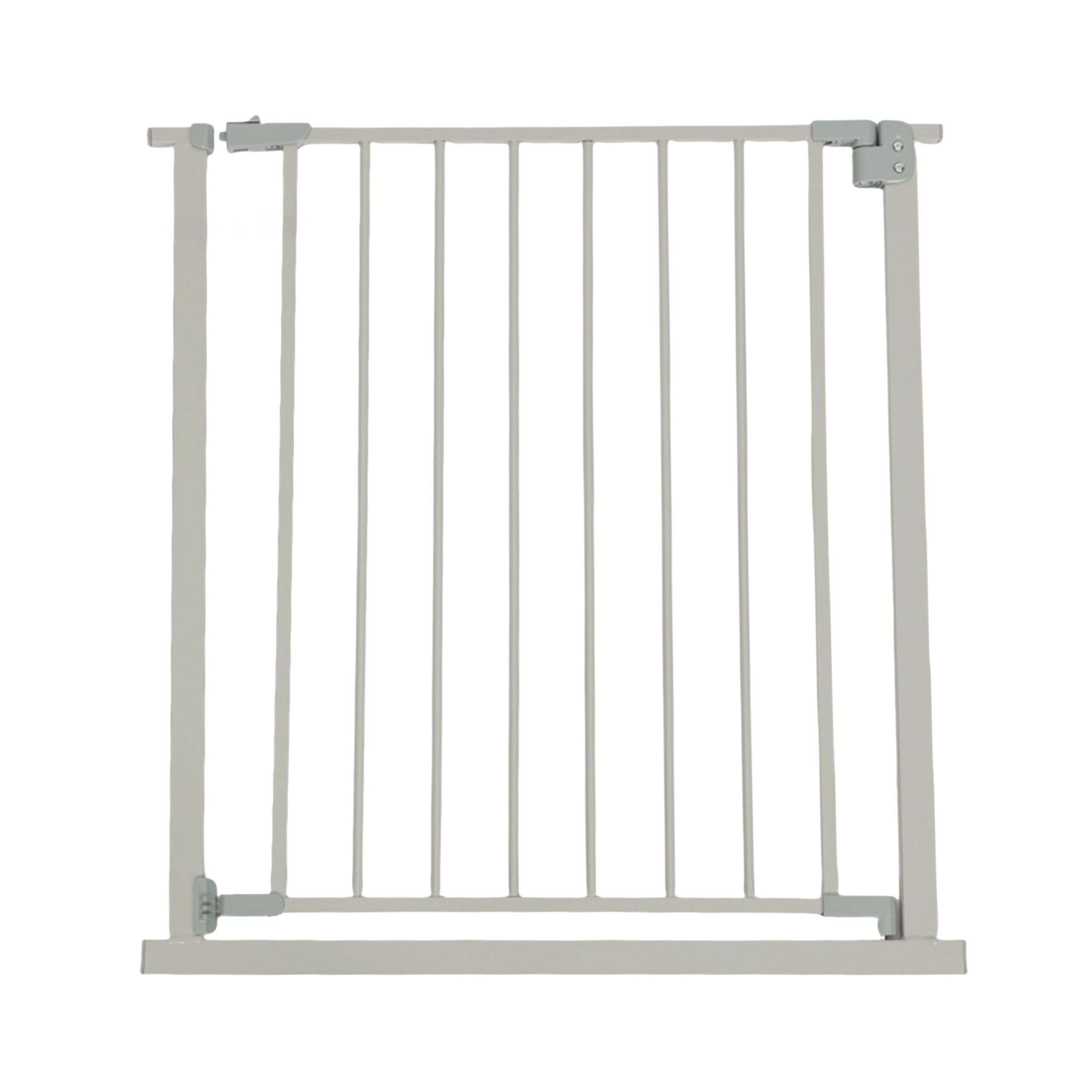 relaxdays Türschutzgitter Treppenschutzgitter 75–100 cm (ohne Verlängerung), grau