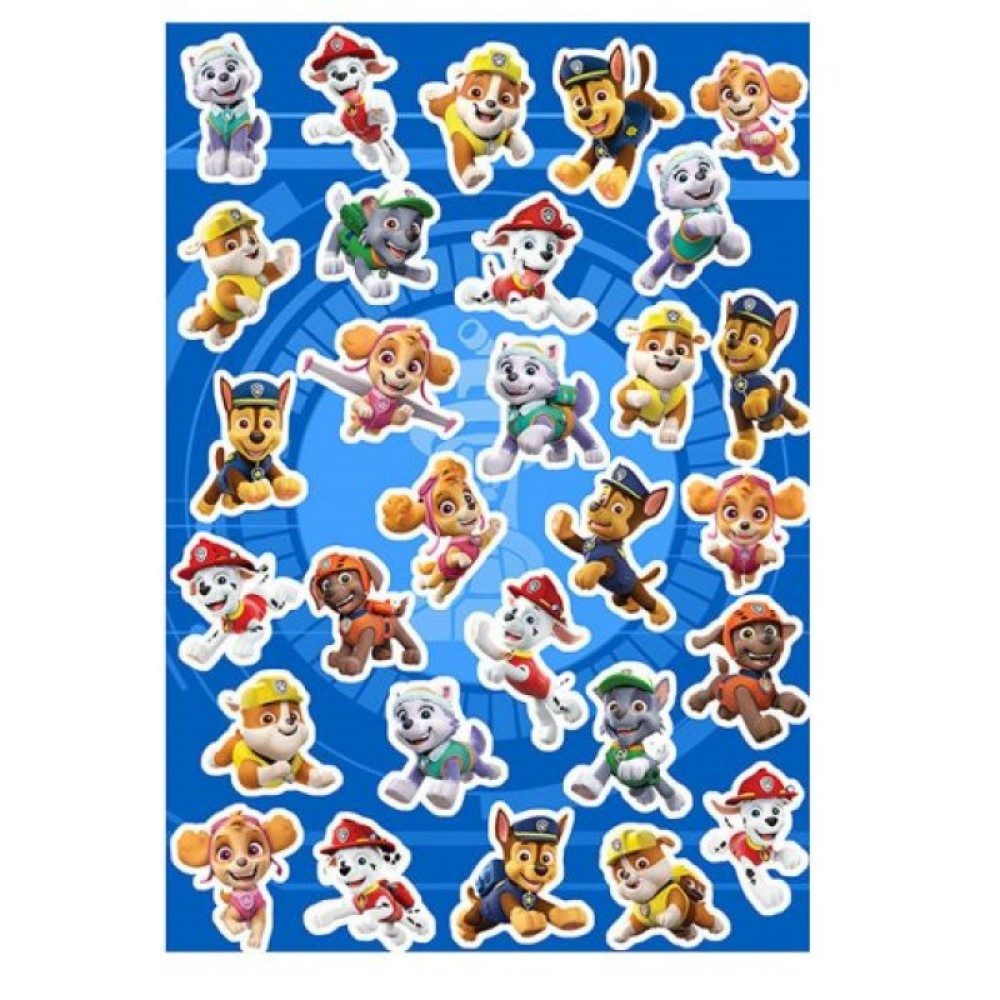 Kids Euroswan Notizbuch Sticker Set Paw Patrol