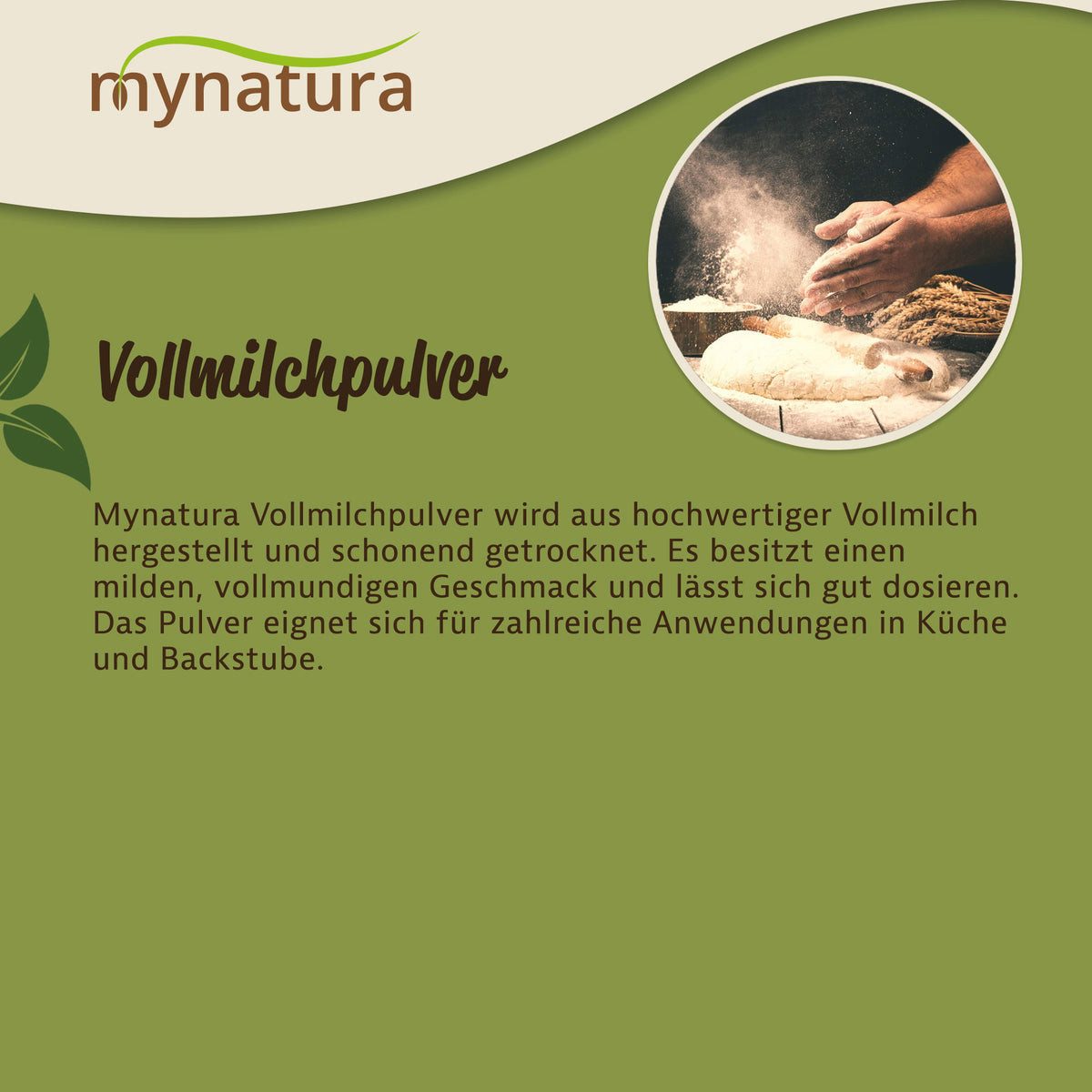 Mynatura Mehl Mynatura Vollmilchpulver – Bild 3 von 5