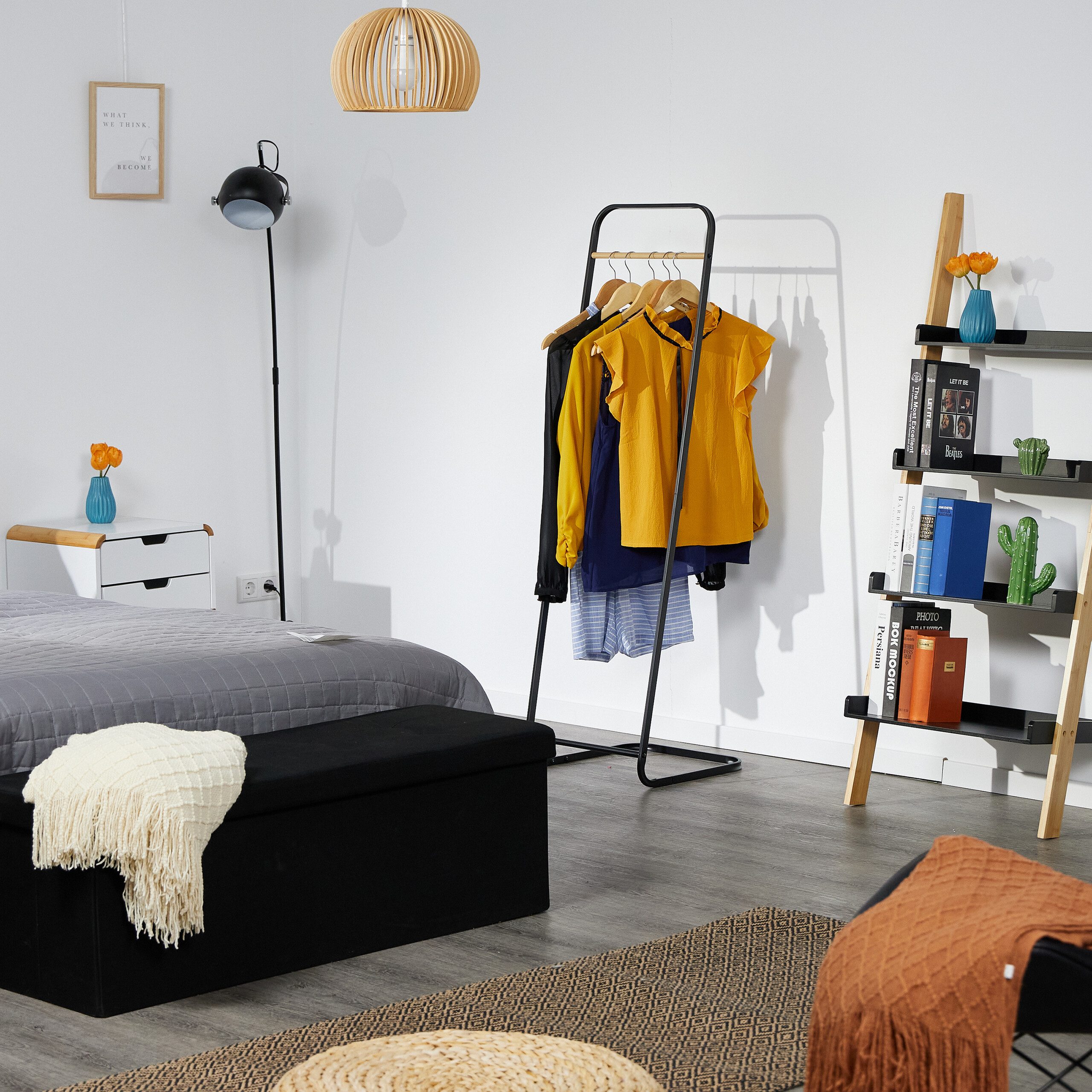 relaxdays Kleiderständer freistehend Metall günstig online kaufen
