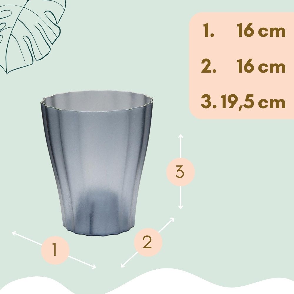 GarPet Blumentopf 4x Orchideentopf Transparent Orchideen günstig online kaufen