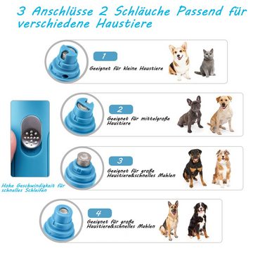 HYTIREBY Nagelknipser-Set Hundepfotentrimmer Elektroschleifer Wiederaufladbar