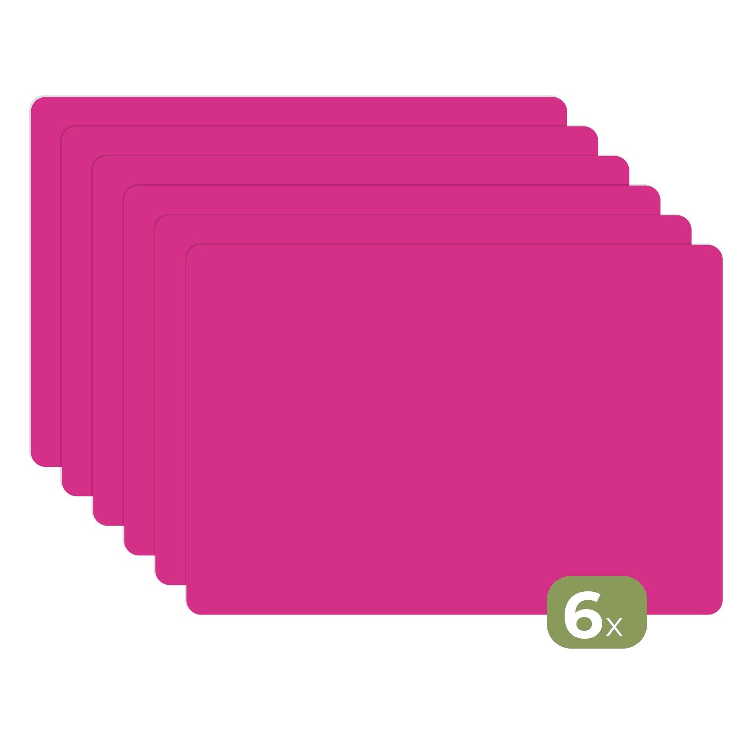 MuchoWow Platzset Fuchsia - Neon - günstig online kaufen