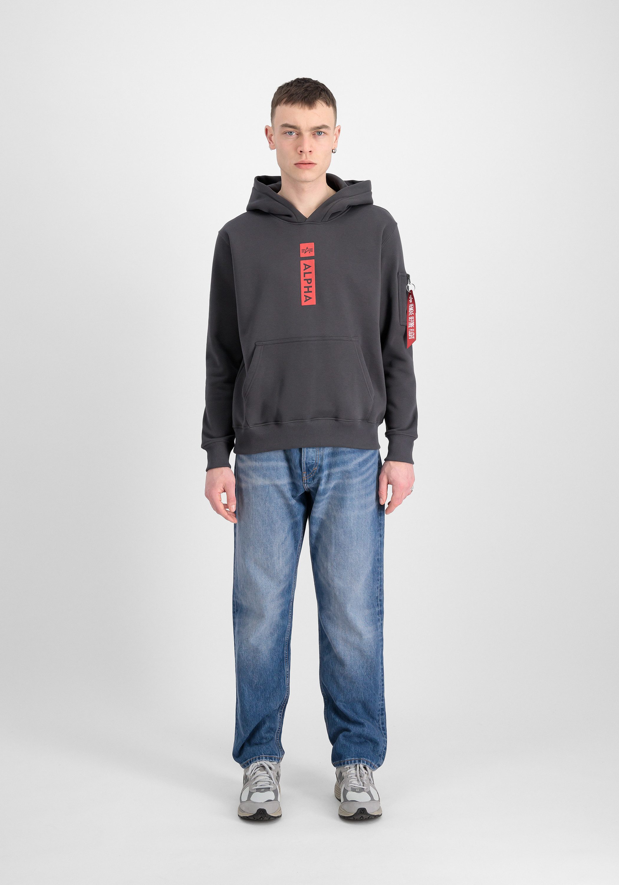 Alpha Industries Hoodie Alpha Puff Print günstig online kaufen