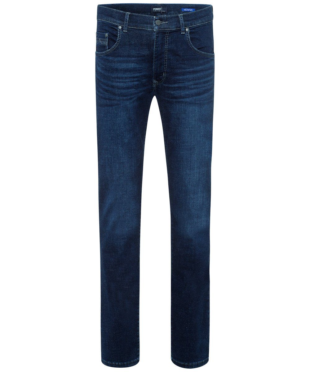 5-Pocket-Jeans PIONEER RANDO dark blue used buffies 16741 6509.6815 - MEGAFLEX