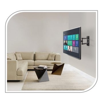 PureMounts PureMounts PM-FM12-400 - Neigbare und schwenkbare TV / Monitor Wandhal TV-Wandhalterung