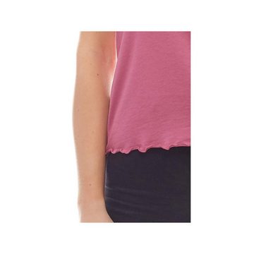 NA-KD Shirttop violett regular fit (1-tlg)