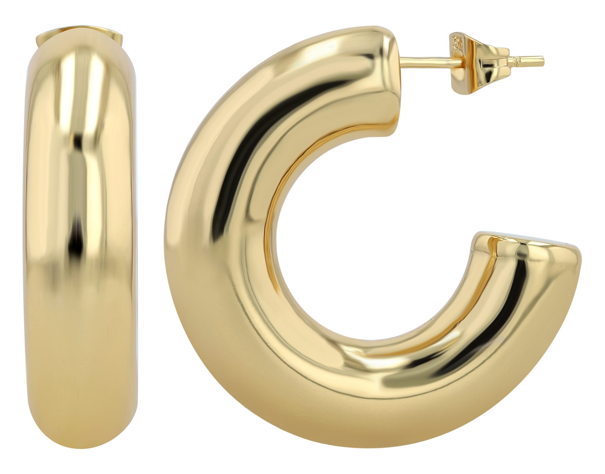 AKZENT Ohrring-Set 5050755 Edelstahl Creolen/ Halbcreole, günstig online kaufen