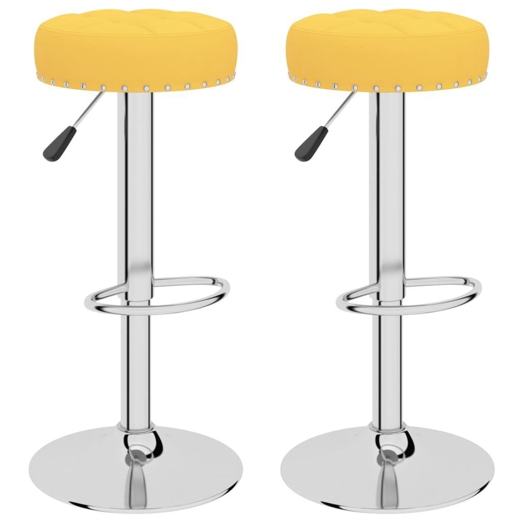 vidaXL Barhocker Barhocker 2 Stk. Senfgelb günstig online kaufen