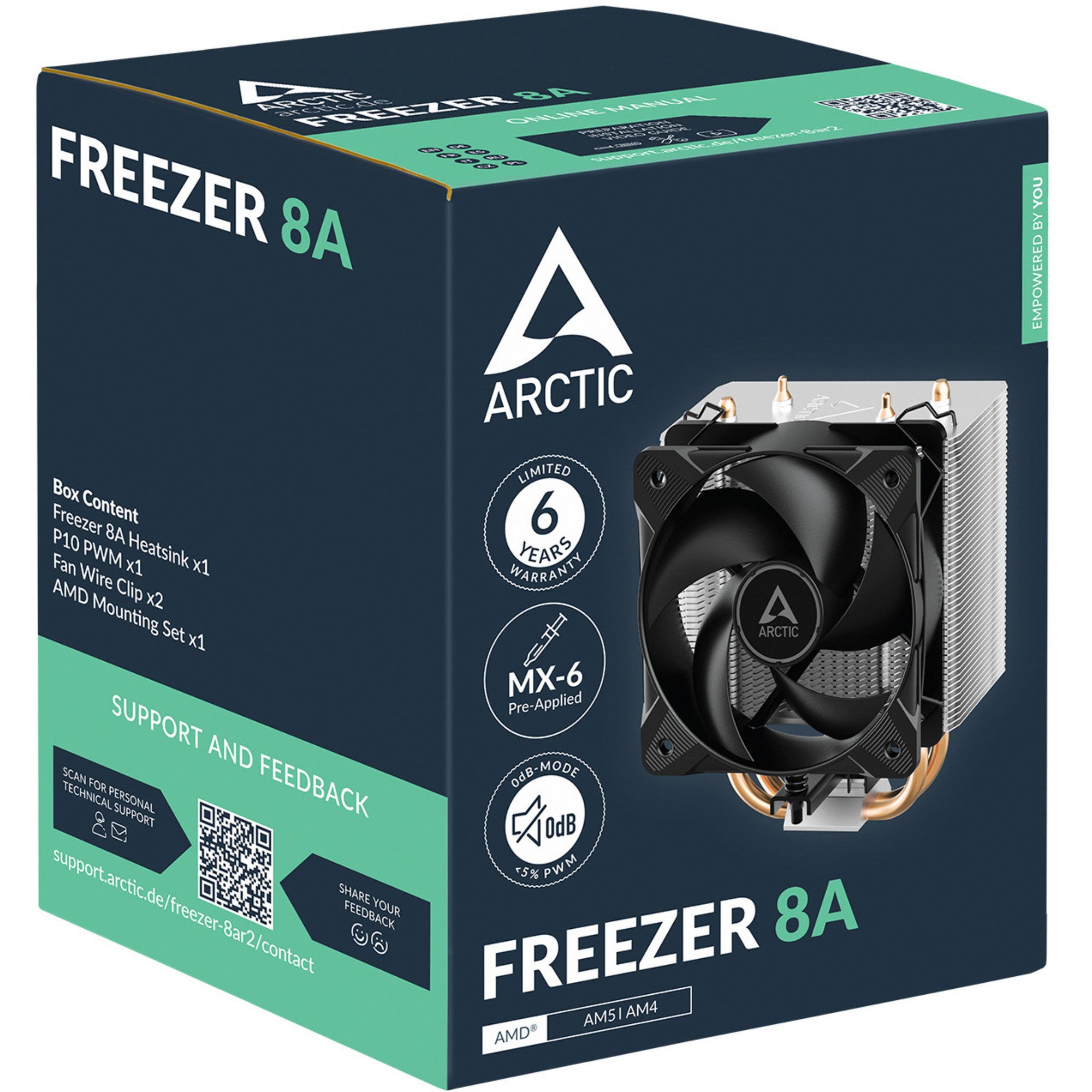 Arctic Gehäuselüfter ARCTIC Freezer 8A, CPU-Kühler