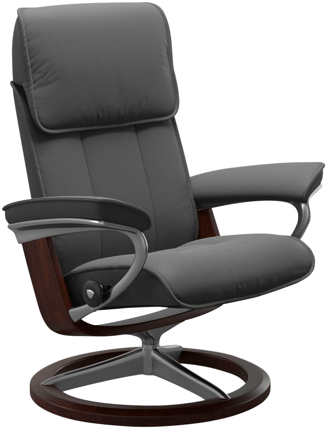 Stressless® Relaxsessel Admiral, mit Signature Base, Größe M & L, Gestell Braun