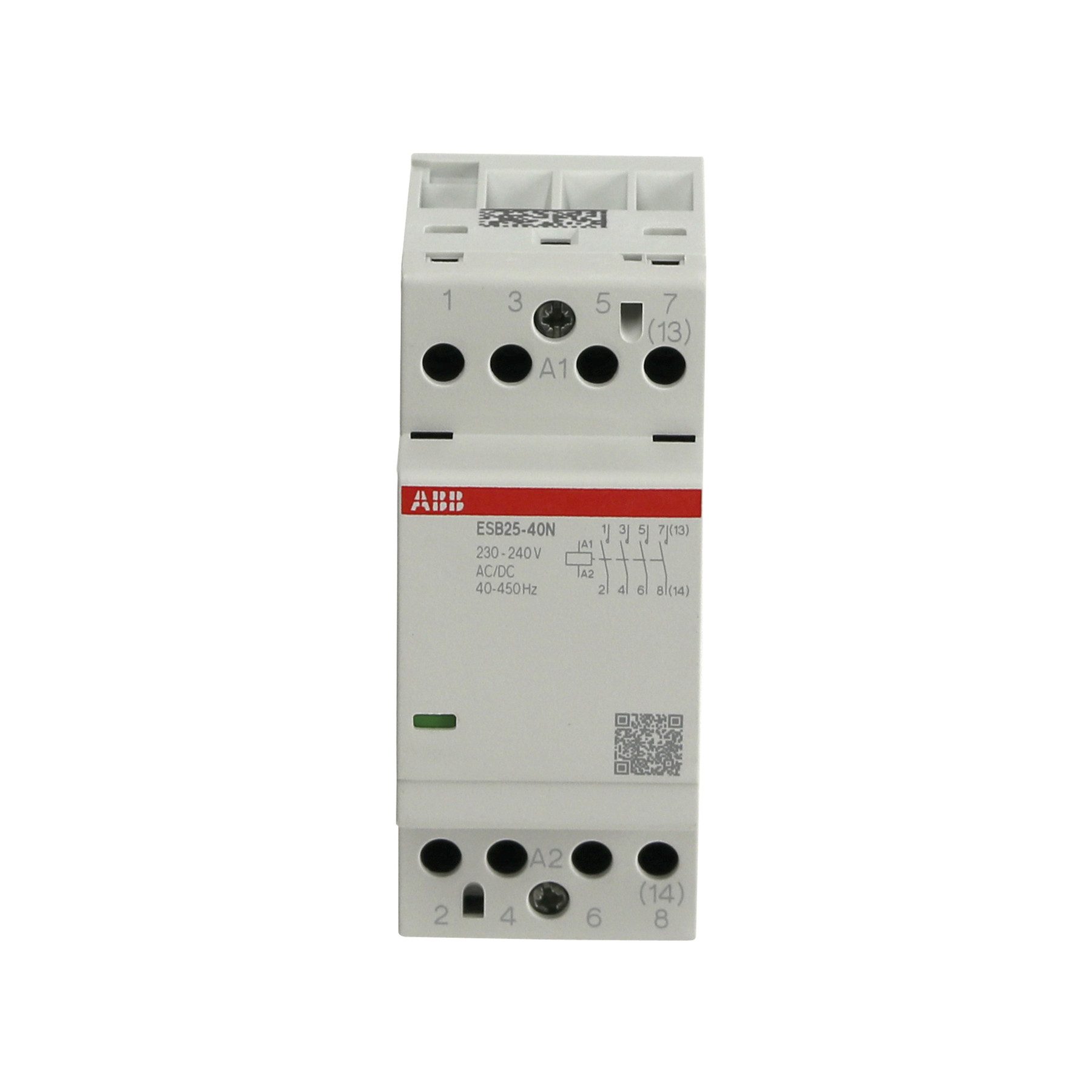 ABB Relais-Modul ABB Installationsschütz ESB25-40N-06, 25 A, 4S/0Ö, 230...240 V