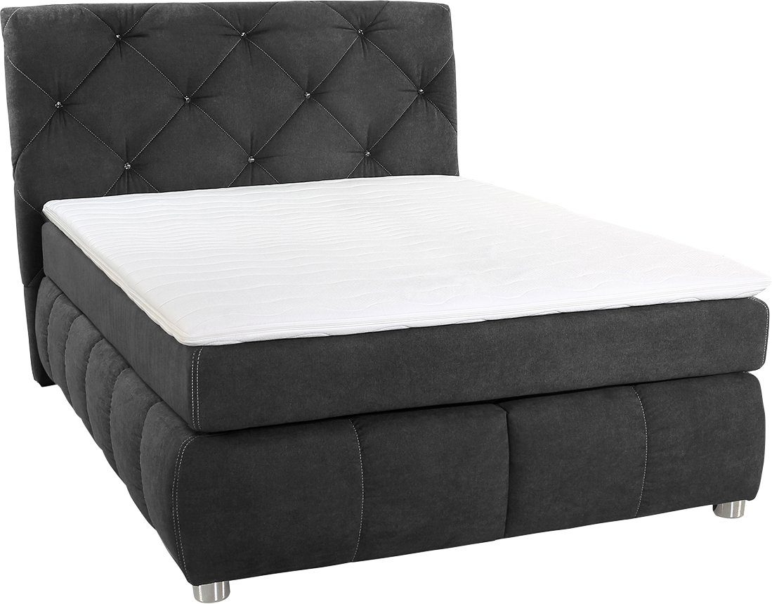 Jockenhöfer Gruppe Boxspringbett Bella, mit Kaltschaum-Topper günstig online kaufen