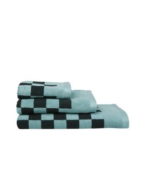 Marc O'Polo Home Handtücher Checker, Frottier (1-St), mit Jacquard-Karomuster