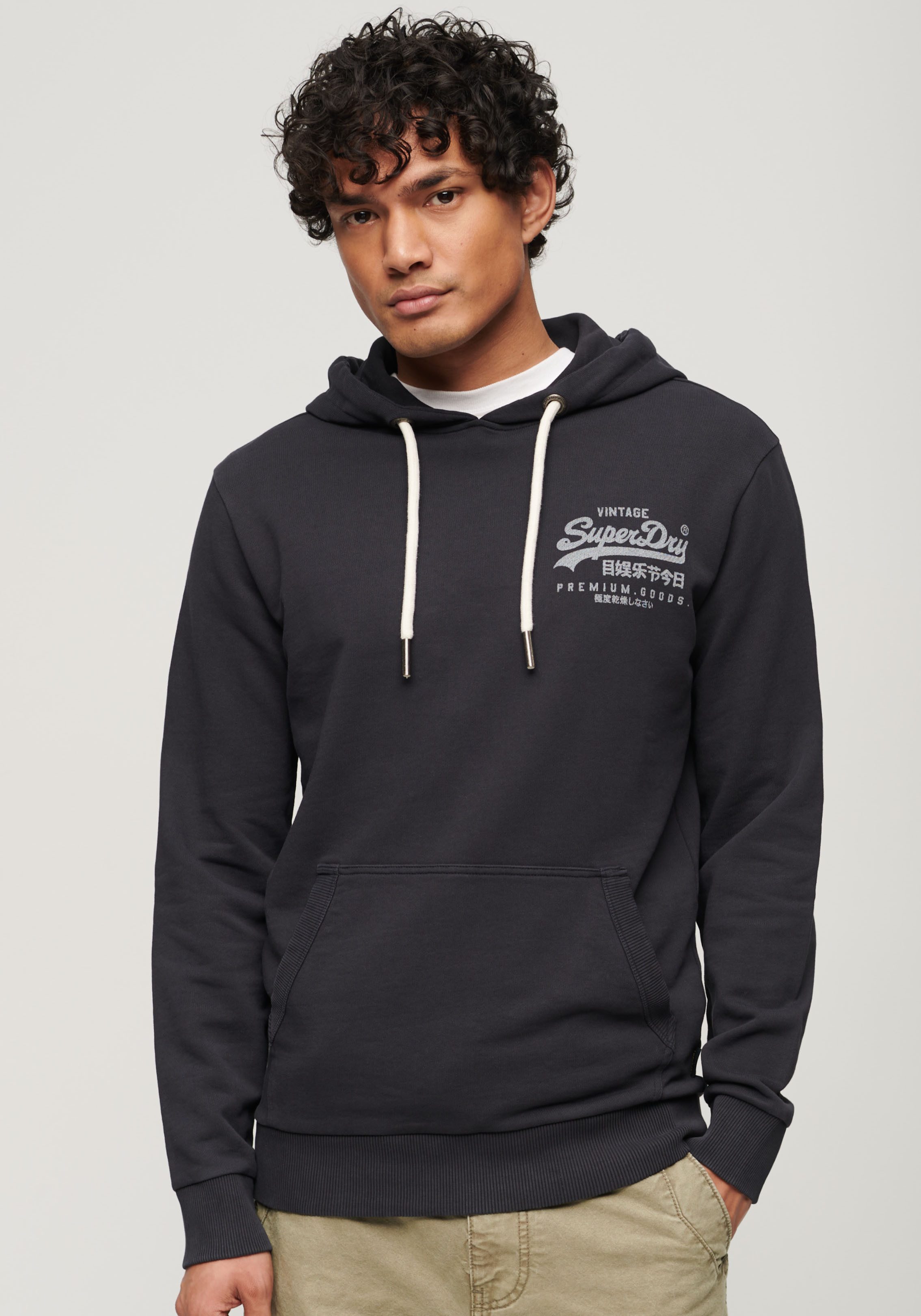 Superdry Kapuzensweatshirt CLASSIC VL HERITAGE CHEST HOOD