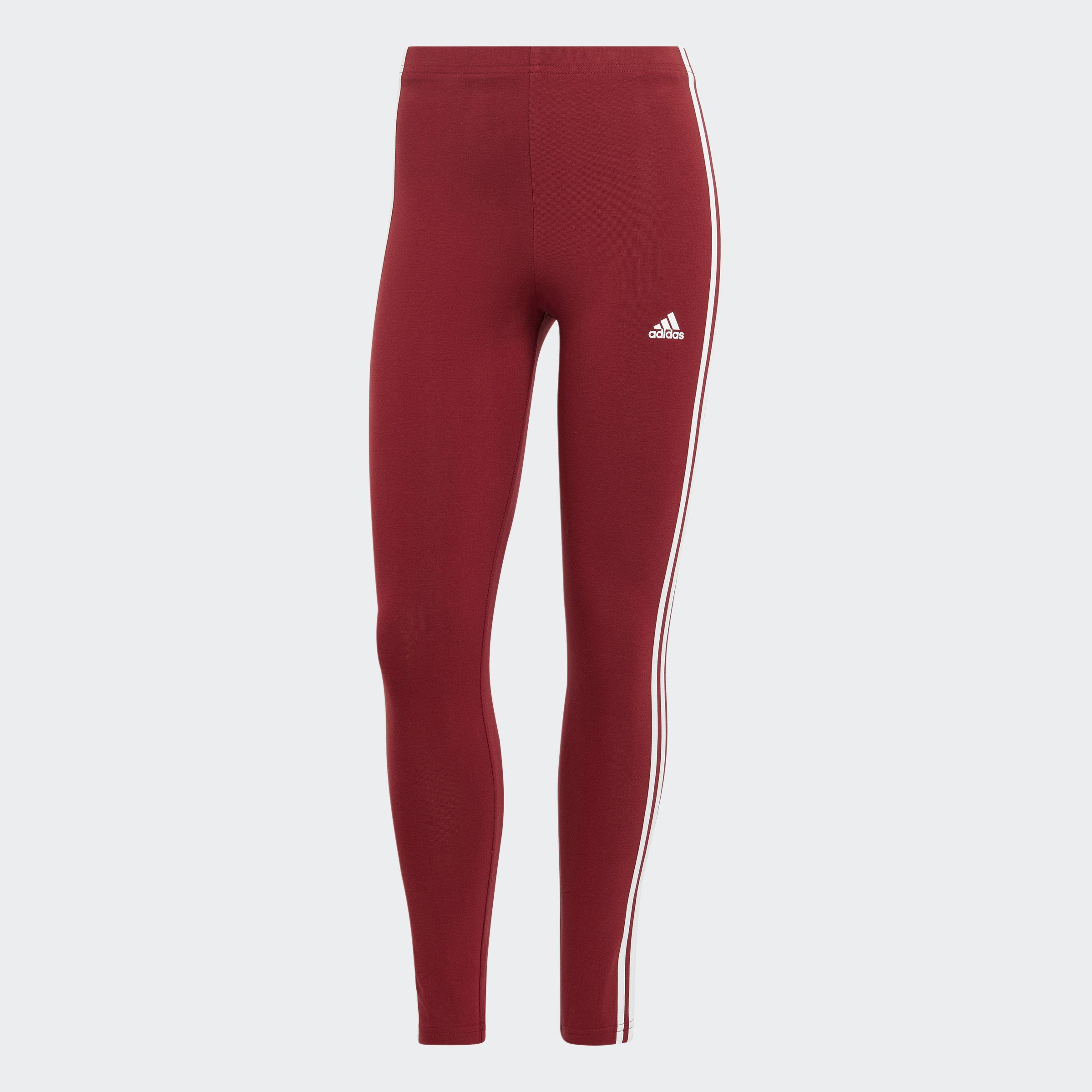 adidas Sportswear HW W Leggings Shadow / LG (1-tlg) 3S Red White