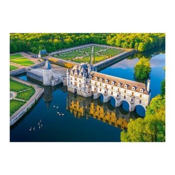 BrainBox Puzzle Calypto - Schloss Chenonceau 1000 Teile Puzzle, 1000 Puzzleteile