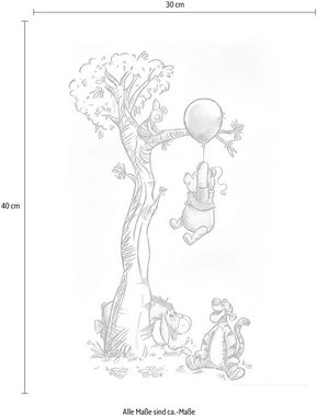 Komar Poster Winnie Pooh Hang on, Disney (1 St), Kinderzimmer, Schlafzimmer, Wohnzimmer
