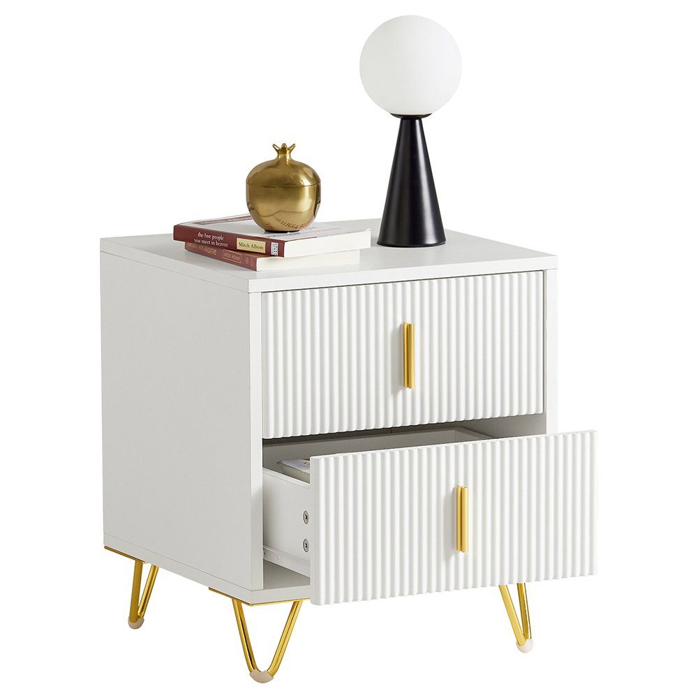 SoBuy Nachttisch FBT115, Couchtisch Schlafzimmer Wohnzimmer, (1-St), Nachts günstig online kaufen