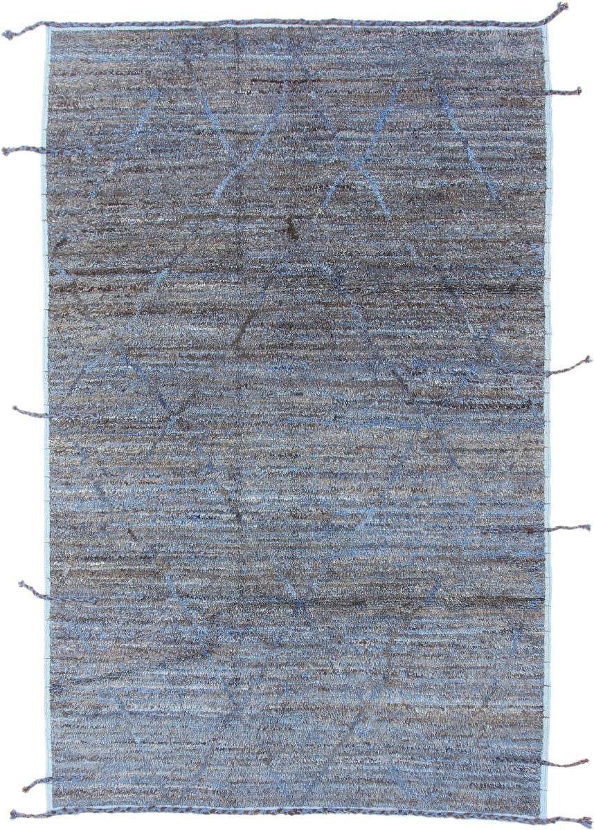 Orientteppich Berber Maroccan Design 182x285 Handgeknüpfter Moderner Orientteppich, Nain Trading, rechteckig, Höhe: 20 mm