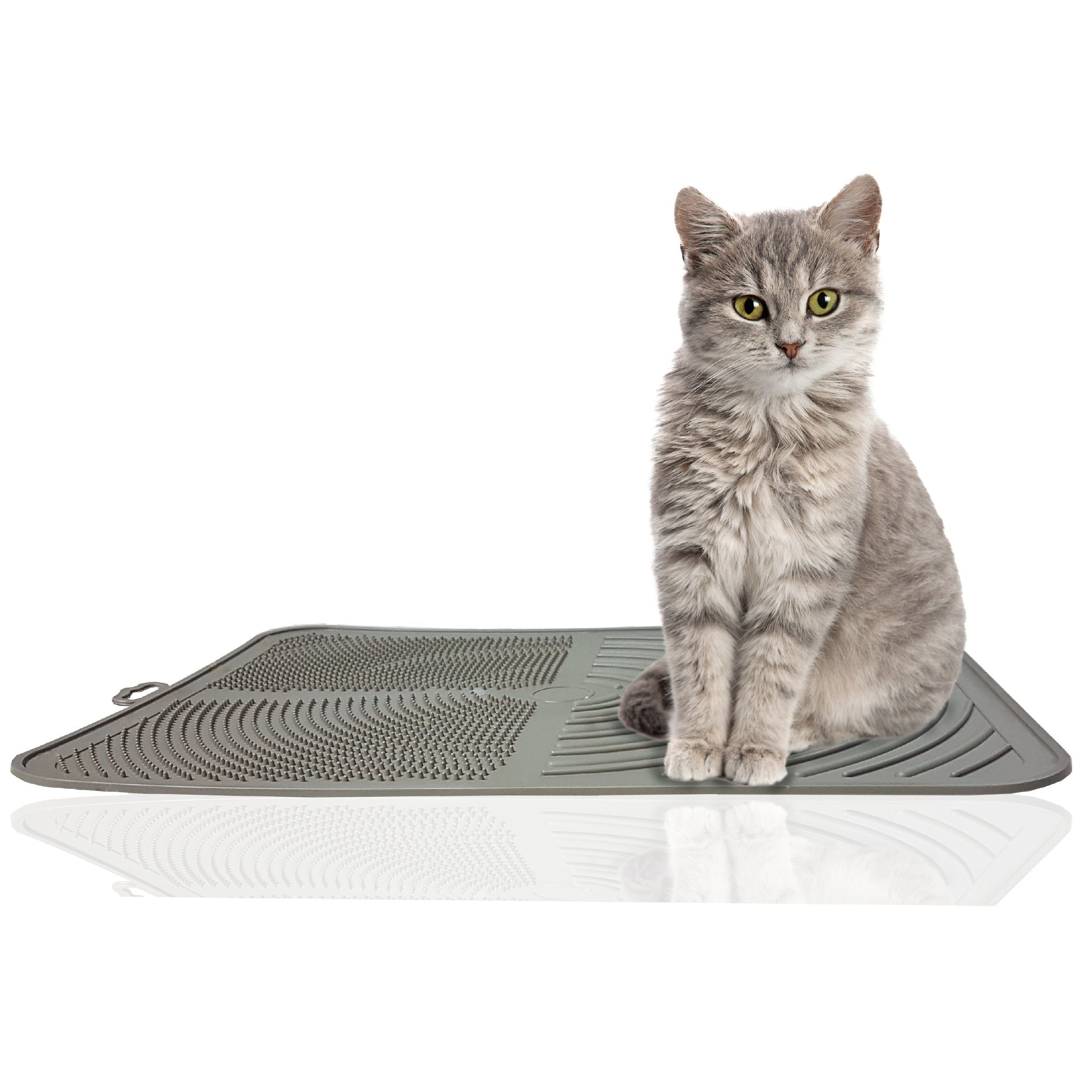 Rohrschneider Katzentoilette Schmutzfangmatte Katzentoilette Matte Vorleger günstig online kaufen
